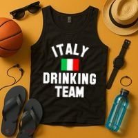 Italy Drinking Team Shirt For Italy Beer Festivals Tank Top thumb 4