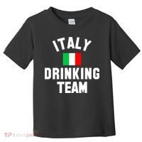 Italy Drinking Team Shirt For Italy Beer Festivals Toddler T-Shirt thumb 0