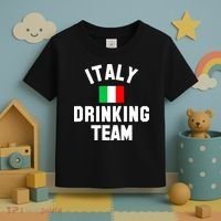 Italy Drinking Team Shirt For Italy Beer Festivals Toddler T-Shirt thumb 3
