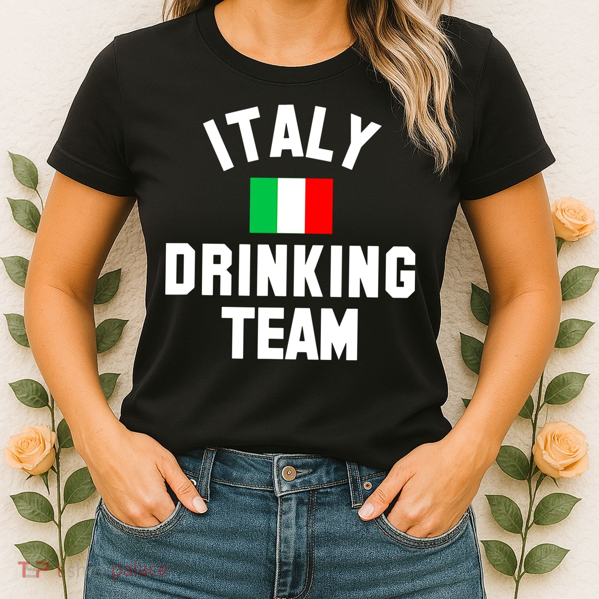 Italy Drinking Team Shirt For Italy Beer Festivals Women's T-Shirt