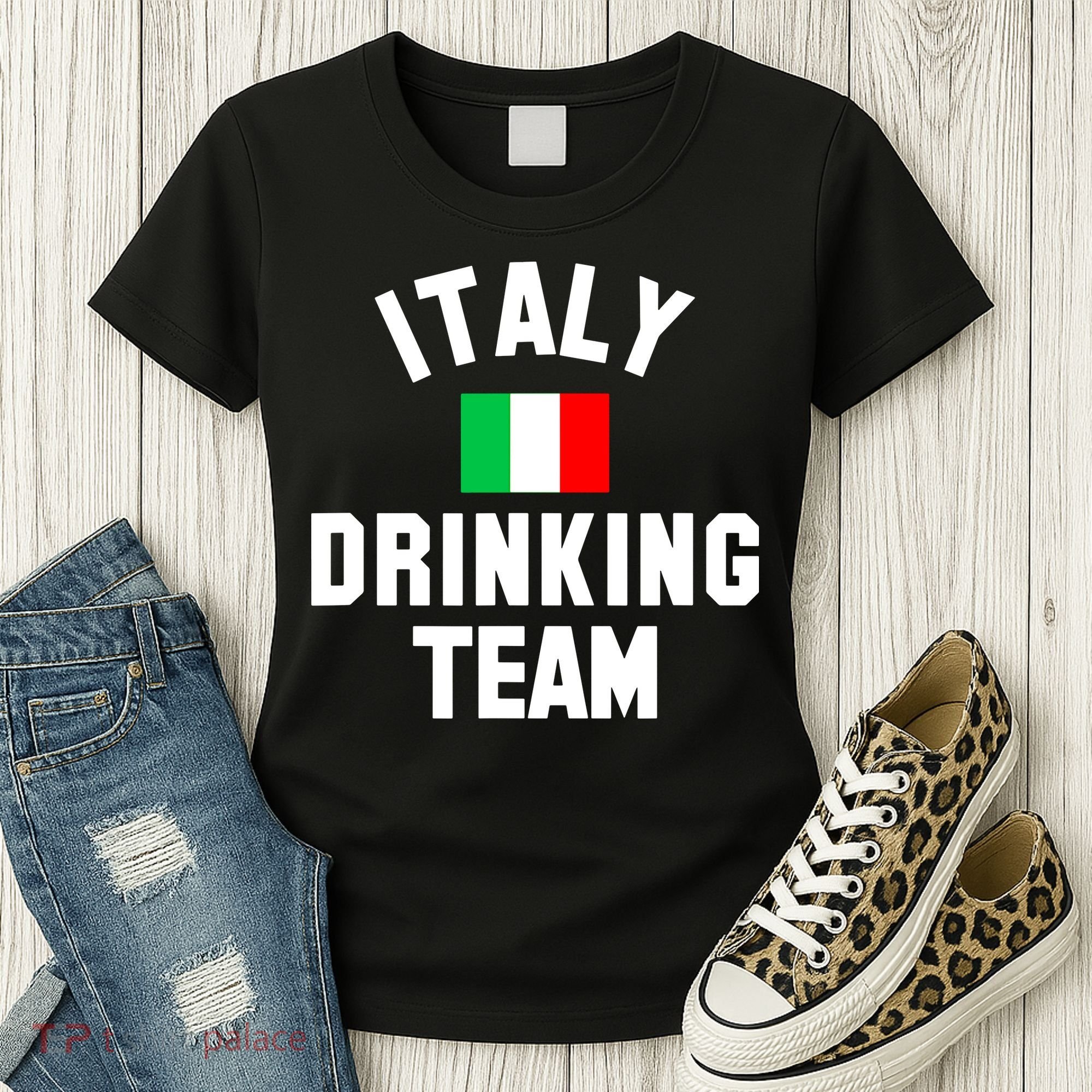 Italy Drinking Team Shirt For Italy Beer Festivals Women's T-Shirt