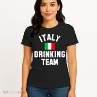 Italy Drinking Team Shirt For Italy Beer Festivals Women's T-Shirt thumb 4