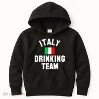 Italy Drinking Team Shirt For Italy Beer Festivals Kids Hoodie thumb 0