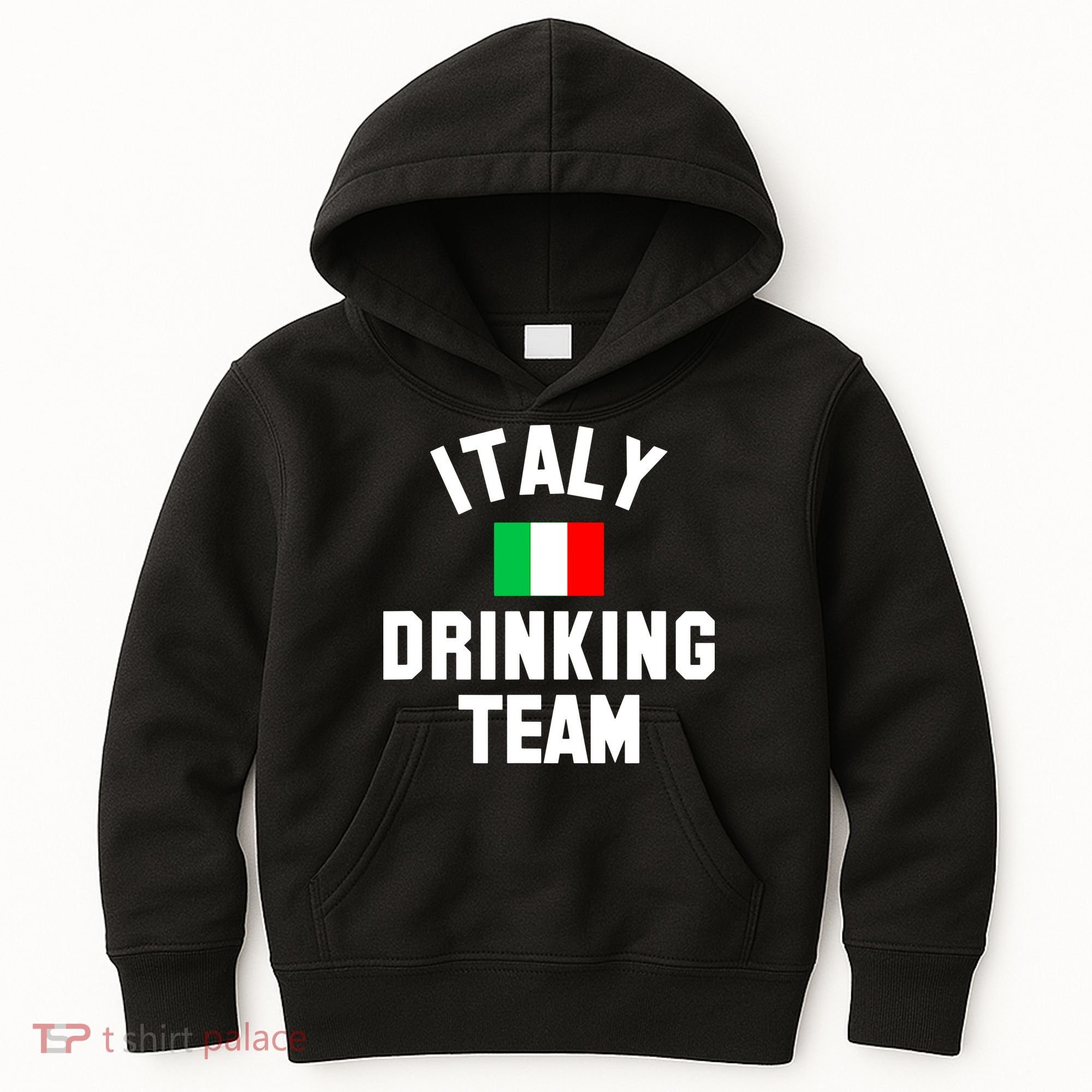 Italy Drinking Team Shirt For Italy Beer Festivals Kids Hoodie