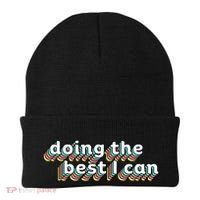 I’M Doing The Best I Can Motivational Beanie thumb 0