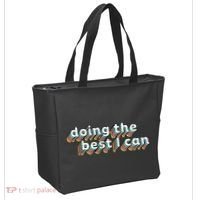I’M Doing The Best I Can Motivational Tote Bag thumb 2