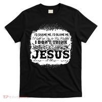 I Don't Think Jesus Does It That Way Bleached Christian T-Shirt thumb 0