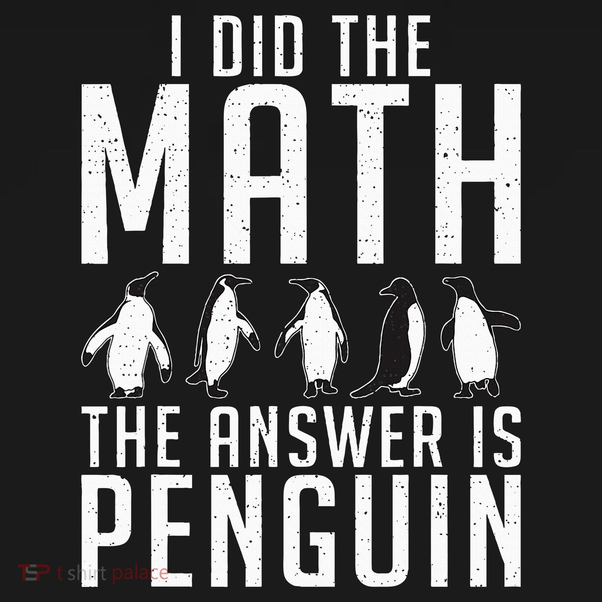 I did the Math the Answer is Penguin funny Kids Long Sleeve Shirt