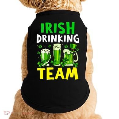 Irish Drinking Team Beer Day Happy Saint Patrick day Doggie Tank