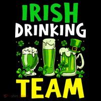 Irish Drinking Team Beer Day Happy Saint Patrick day Mousepad thumb 1