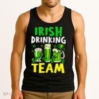 Irish Drinking Team Beer Day Happy Saint Patrick day Tank Top thumb 3