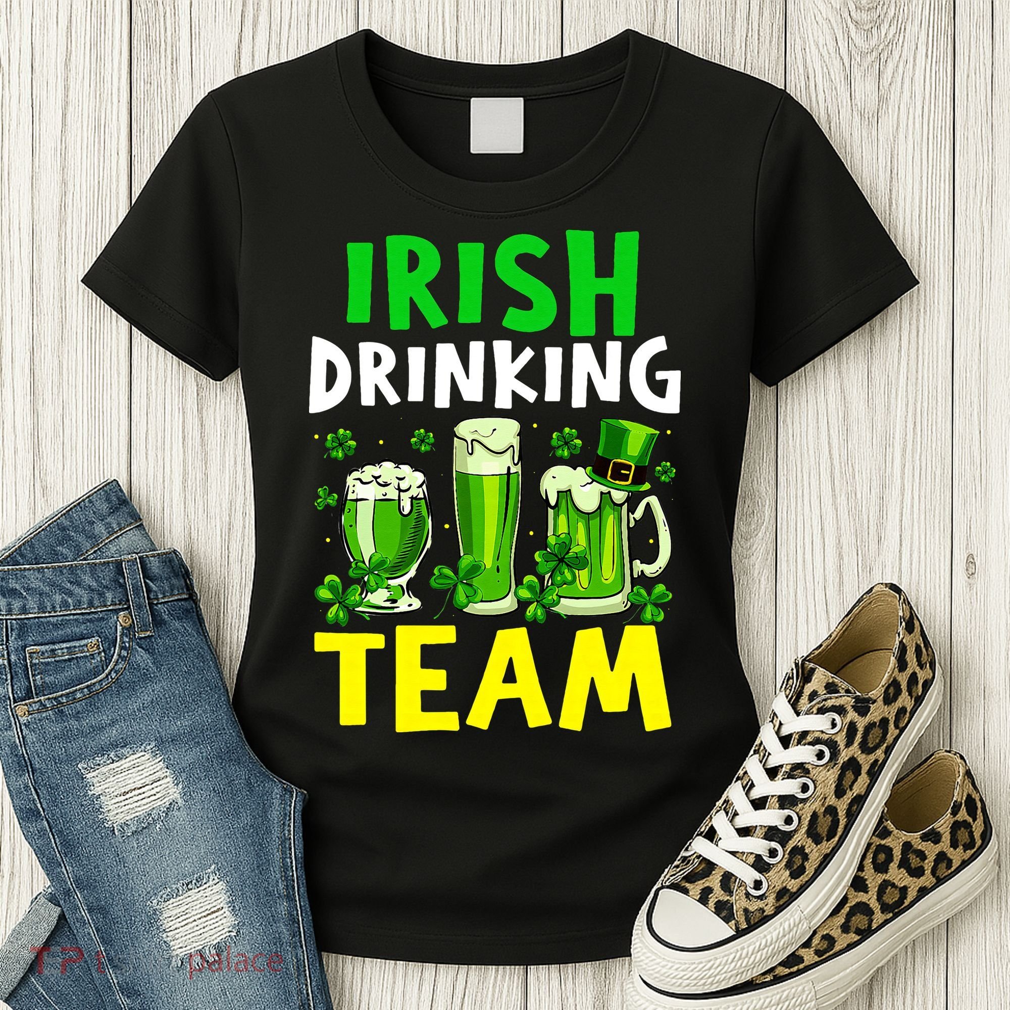 Irish Drinking Team Beer Day Happy Saint Patrick day Women's T-Shirt