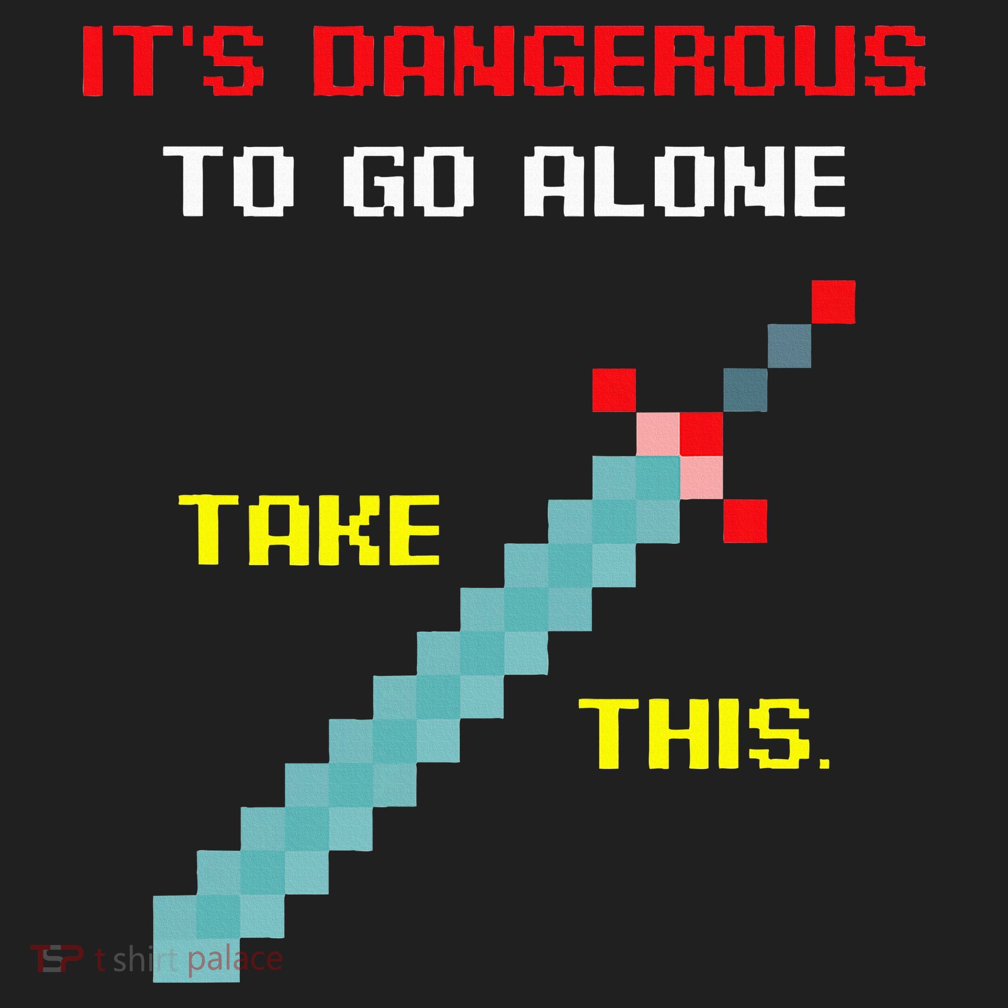 Its Dangerous To Go Alone Funny Gamer Video Game Women's Sweatshirt
