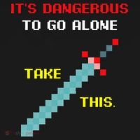Its Dangerous To Go Alone Funny Gamer Video Game Women's Hoodie thumb 2