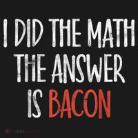 I Did The Math The Answer Is Bacon BBQ Costume Grill Women's Hoodie thumb 2