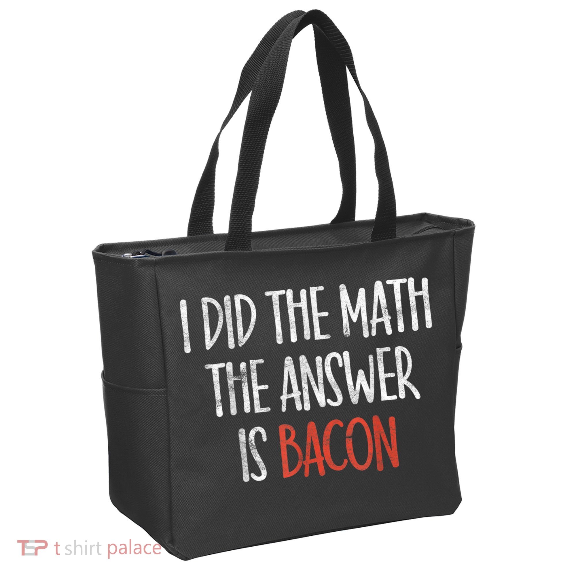 I Did The Math The Answer Is Bacon BBQ Costume Grill Tote Bag