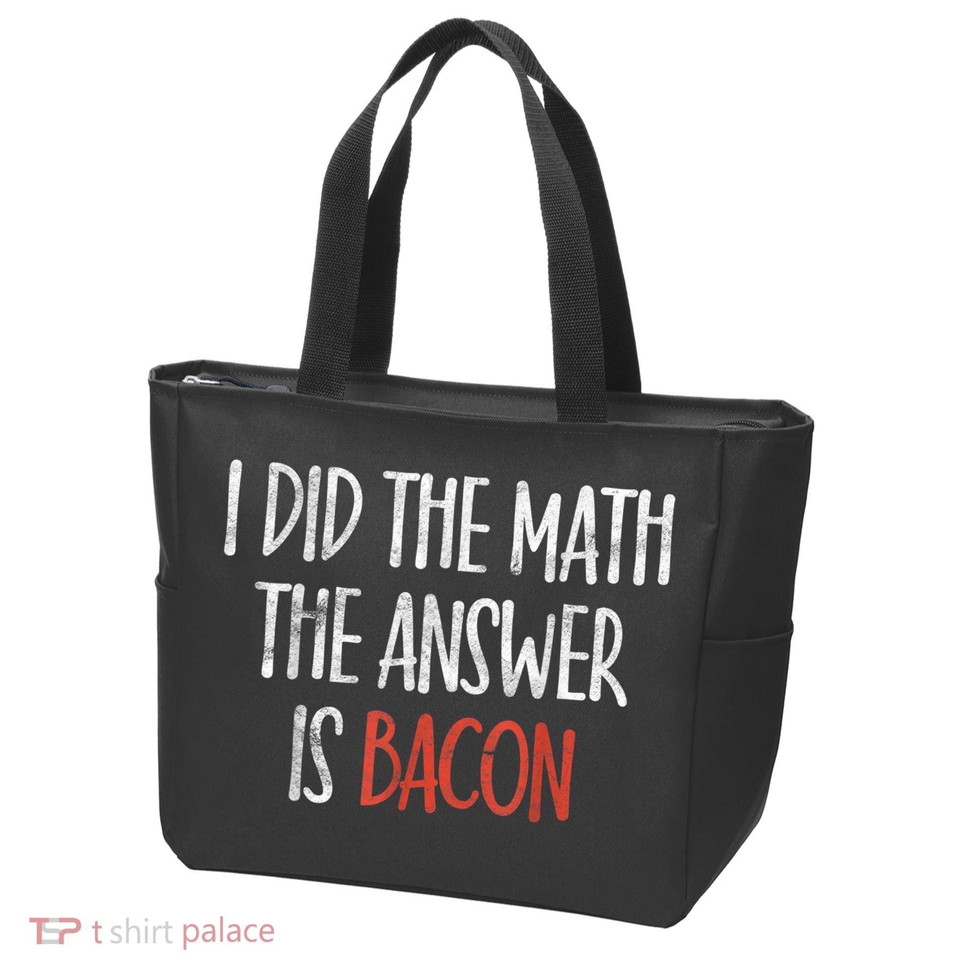 I Did The Math The Answer Is Bacon BBQ Costume Grill Tote Bag