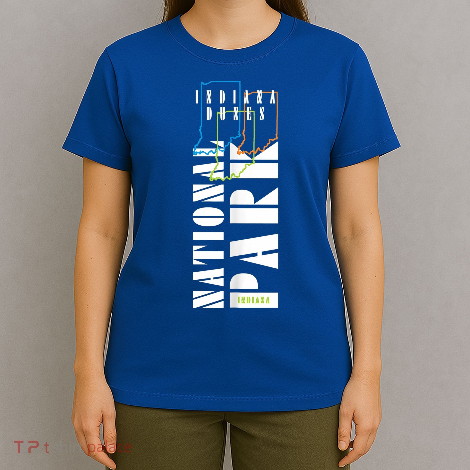 Indiana Dunes Us National Park Nature Lover Hiking Souvenir Great Gift T-Shirt