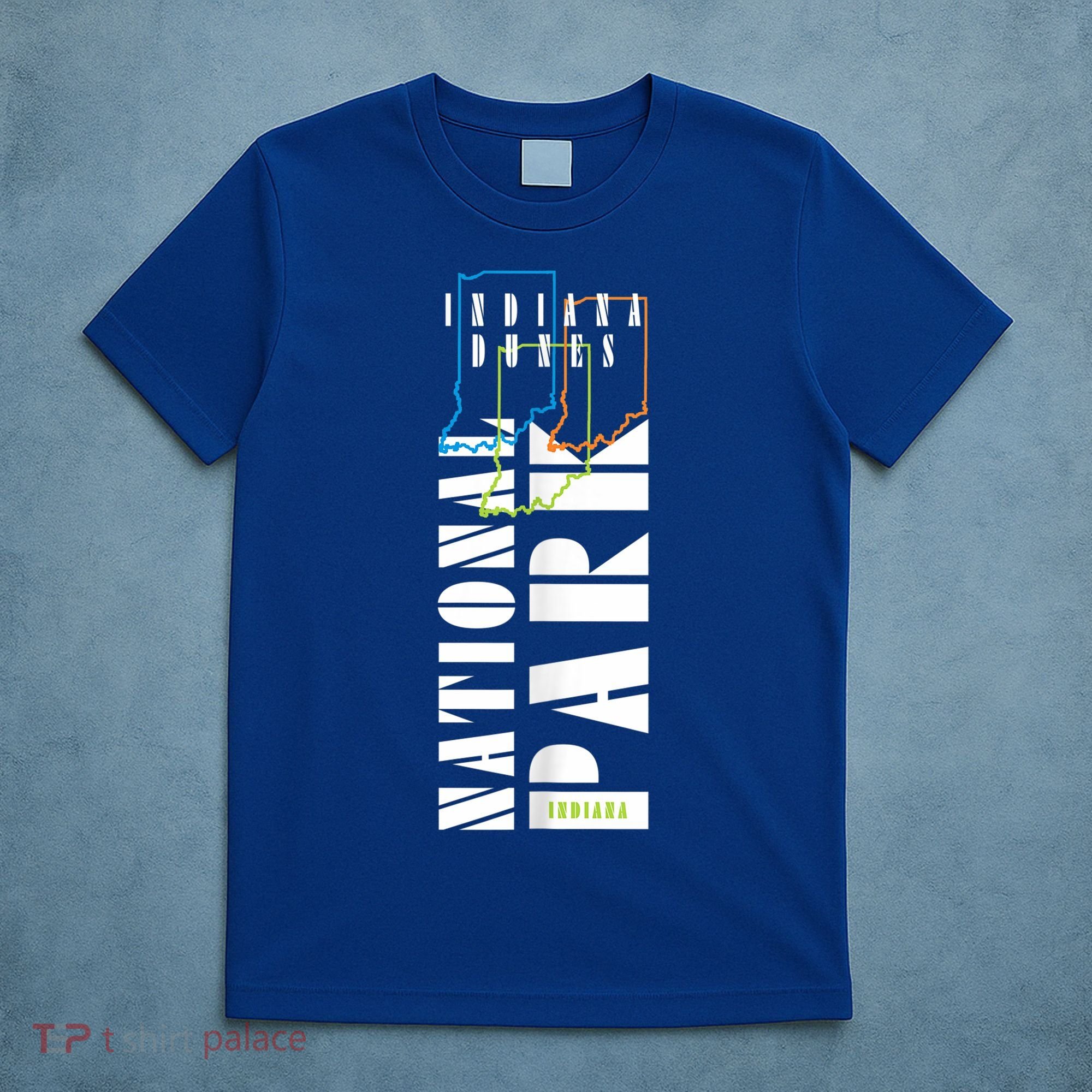 Indiana Dunes Us National Park Nature Lover Hiking Souvenir Great Gift T-Shirt