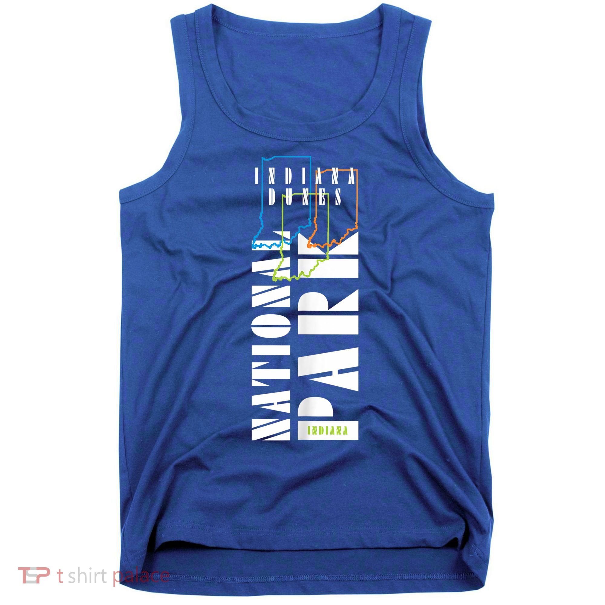 Indiana Dunes Us National Park Nature Lover Hiking Souvenir Great Gift Tank Top