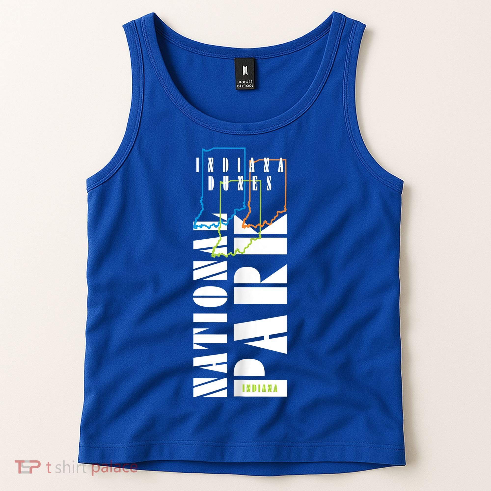 Indiana Dunes Us National Park Nature Lover Hiking Souvenir Great Gift Tank Top