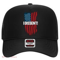 I Dissent! Vote Blue To Save Democracy Fight Facism Flag Hat thumb 0