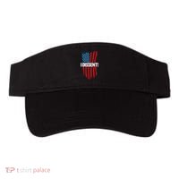 I Dissent! Vote Blue To Save Democracy Fight Facism Flag Visor thumb 0