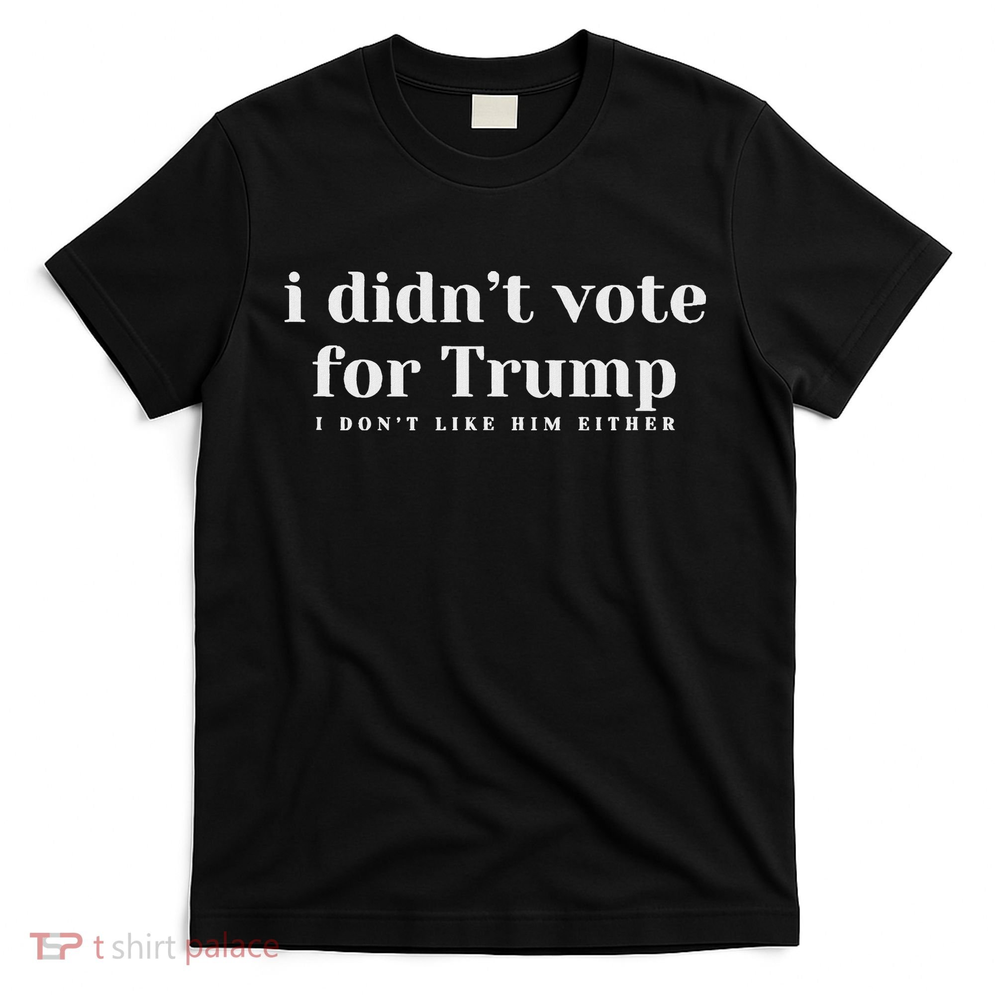 I Didn’T Vote Trump Anti Trump Travel Americans Abroad T-Shirt