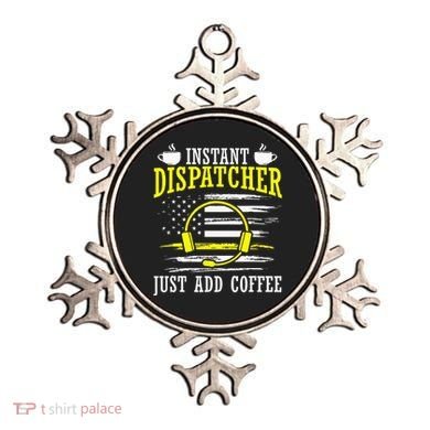 Instant Dispatcher Voice Just Add Coffee 911 Dispatcher Ornament