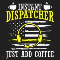 Instant Dispatcher Voice Just Add Coffee 911 Dispatcher Hat thumb 2