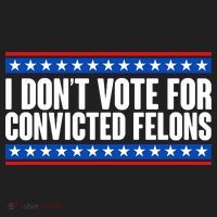 I Dont Vote For Convicted Felons Trump Beanie thumb 2
