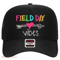 Ield Day Vibes Last Day Of School Field Day Teachers Gift Hat thumb 0