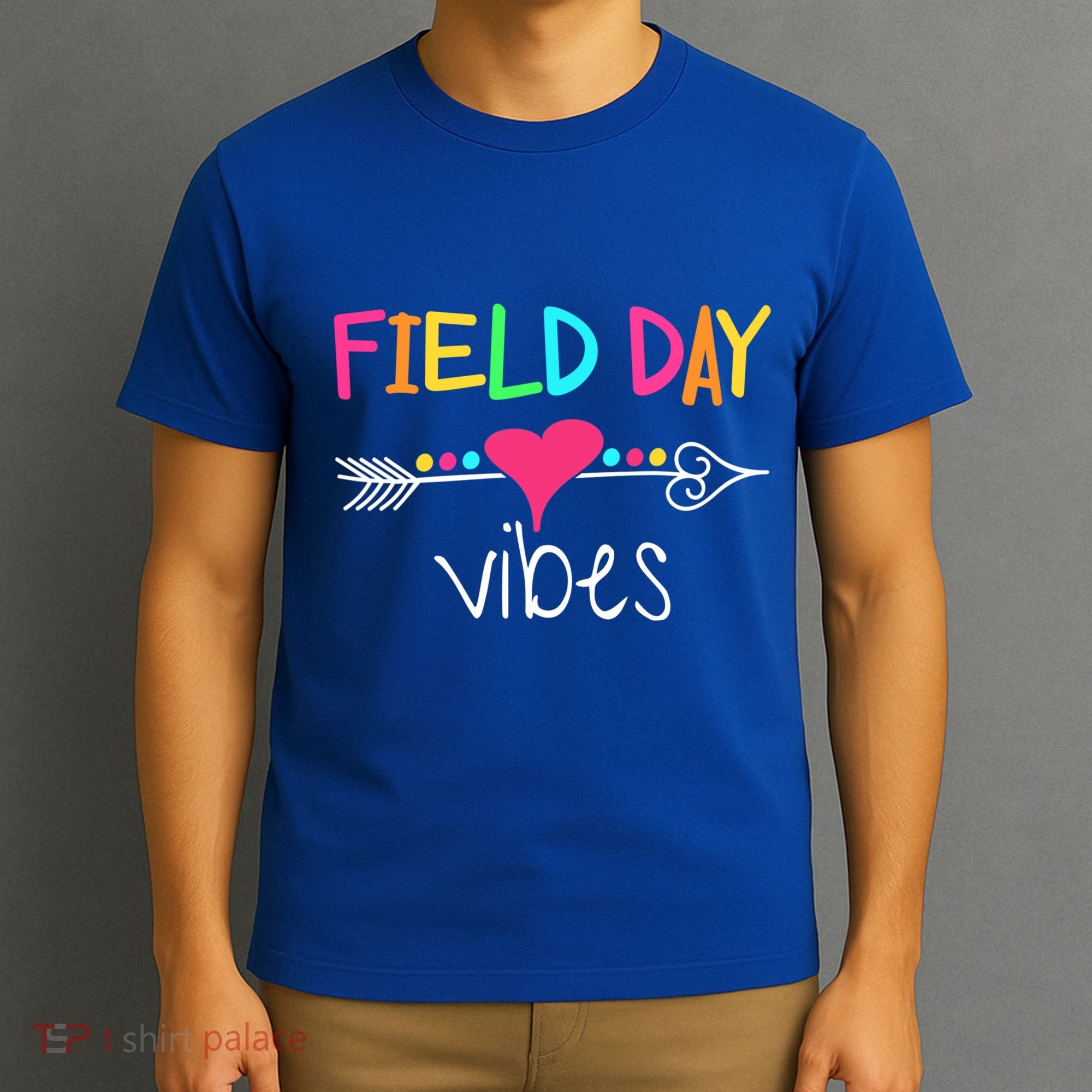 Ield Day Vibes Last Day Of School Field Day Teachers Gift T-Shirt