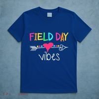 Ield Day Vibes Last Day Of School Field Day Teachers Gift T-Shirt thumb 5