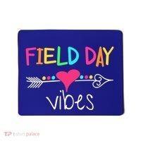 Ield Day Vibes Last Day Of School Field Day Teachers Gift Mousepad thumb 0