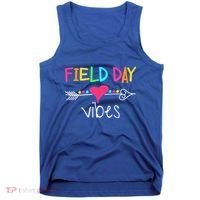 Ield Day Vibes Last Day Of School Field Day Teachers Gift Tank Top thumb 0