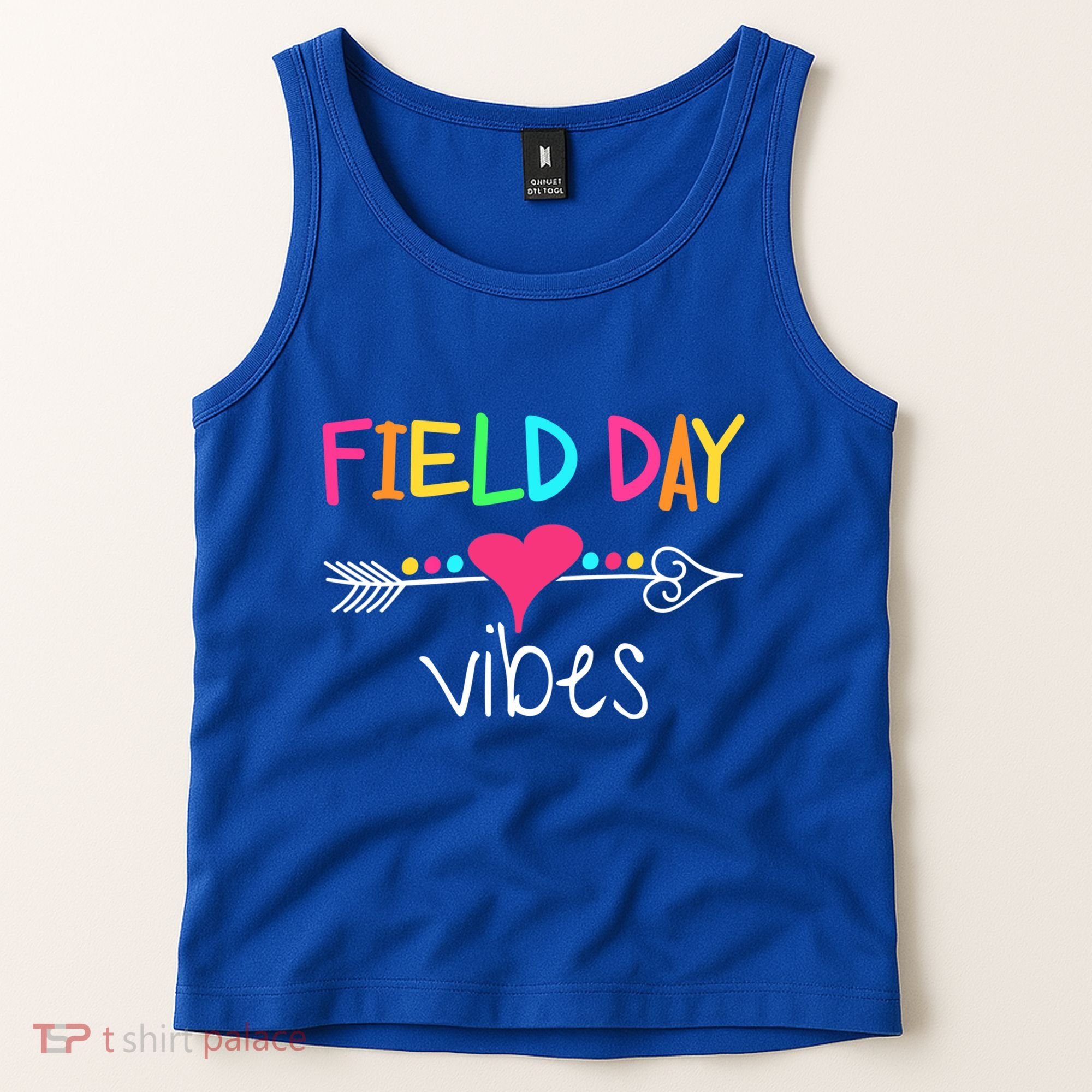 Ield Day Vibes Last Day Of School Field Day Teachers Gift Tank Top