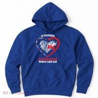 In December We Wear Red For World Aids Day Awareness Gift Hoodie thumb 0