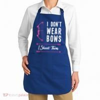 I Dont Wear Bows I Shoot Them Archer Bow Archery Hunter Meaningful Gift Apron thumb 2
