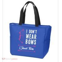 I Dont Wear Bows I Shoot Them Archer Bow Archery Hunter Meaningful Gift Tote Bag thumb 3