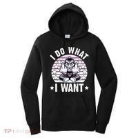 I Do What I Want Funny Monkey Women's Hoodie thumb 0