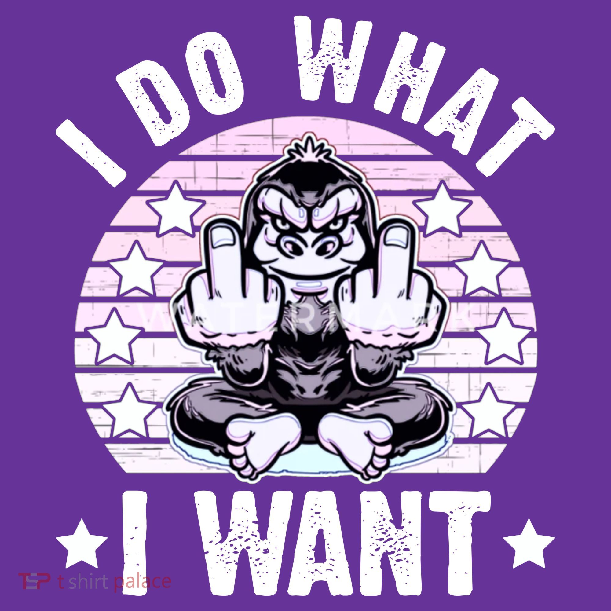 I Do What I Want Funny Monkey Baby Bodysuit