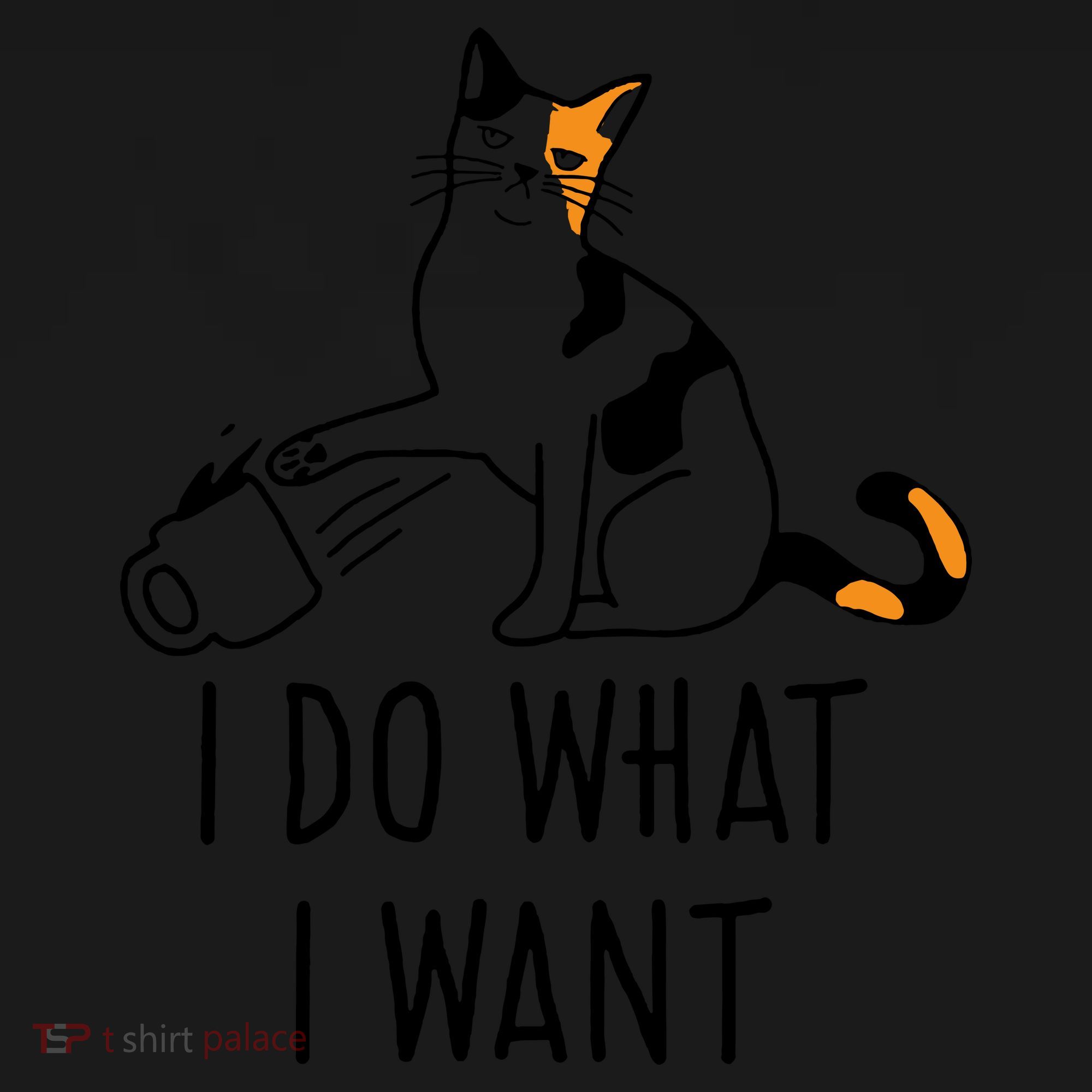 I Do What I Want Trending Cat Lovers Meme Coffee Attitude Woraglan Drink Ornament