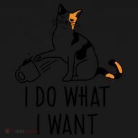 I Do What I Want Trending Cat Lovers Meme Coffee Attitude Woraglan Drink Visor thumb 3
