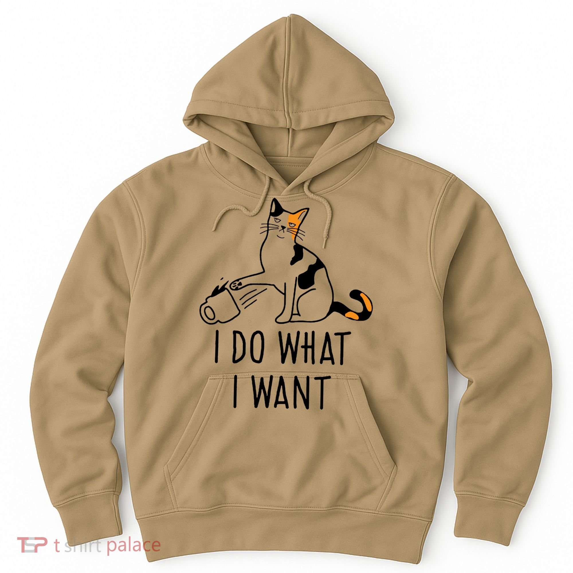 I Do What I Want Trending Cat Lovers Meme Coffee Attitude Woraglan Drink Hoodie