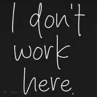 I Don't Work Here Kids T-Shirt thumb 4