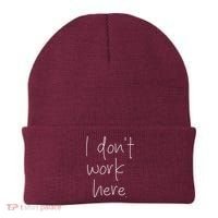 I Don't Work Here Beanie thumb 0