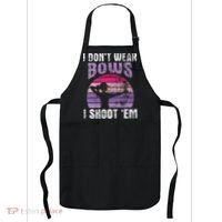 I Don't Wear Bows I Shoot Em funny Archery  Apron thumb 0