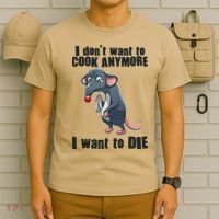 I Don't Want To Cook Anymore I Want To Die T-Shirt thumb 6