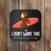 I Dont Want This Feeling To Go Away Surf Monkey Coaster thumb 0